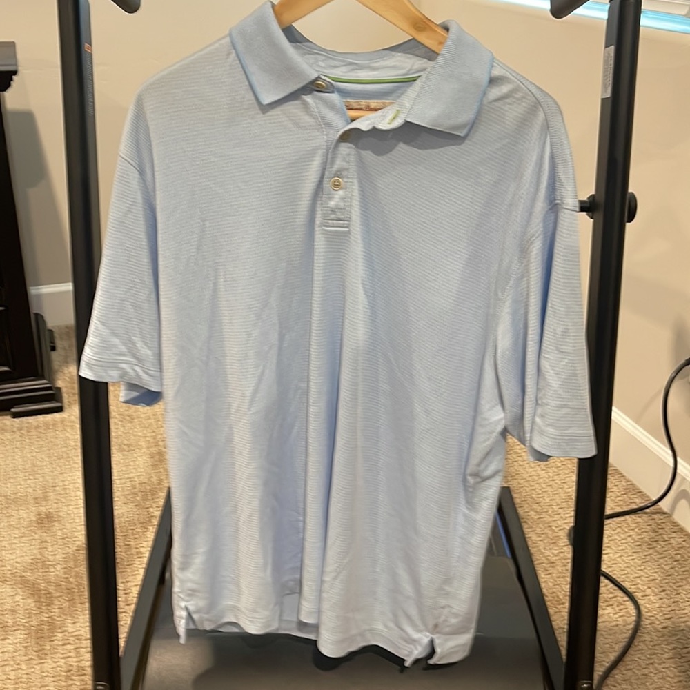 X-Large Baby Blue Tommy Bahama Polo